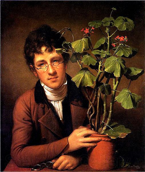 Raphaelle Peale Rubens Peale with a Geranium